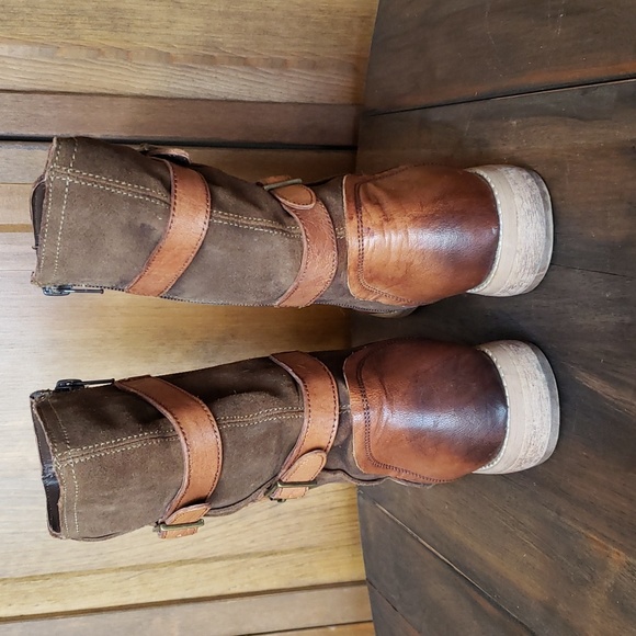 ROAN Suze Suede Leather Boot Sz 6.5 - Picture 6 of 10